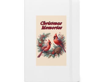 Un quaderno con copertina rigida per scrivere i tuoi ricordi di Natale, un diario sulla famiglia, un regalo fantastico per il tuo giornalista preferito
