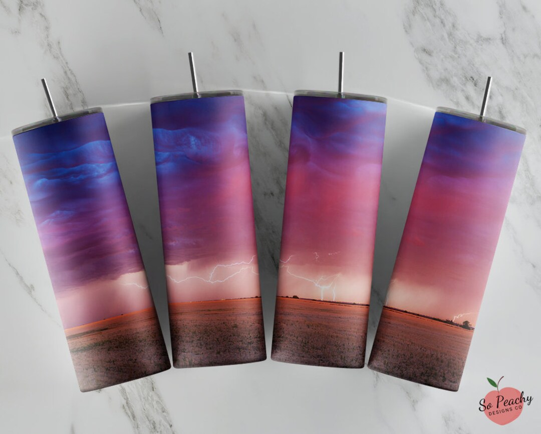 Storm Tumbler, Lightning Tumbler, Thunderstorm Tumbler, Storm Chaser