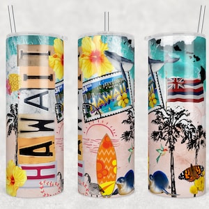 Hawaii Tumbler, State of Hawaii Tumbler, Hawaii Cup, Everything Hawaii Skinny Tumble, Skinny Tumble
