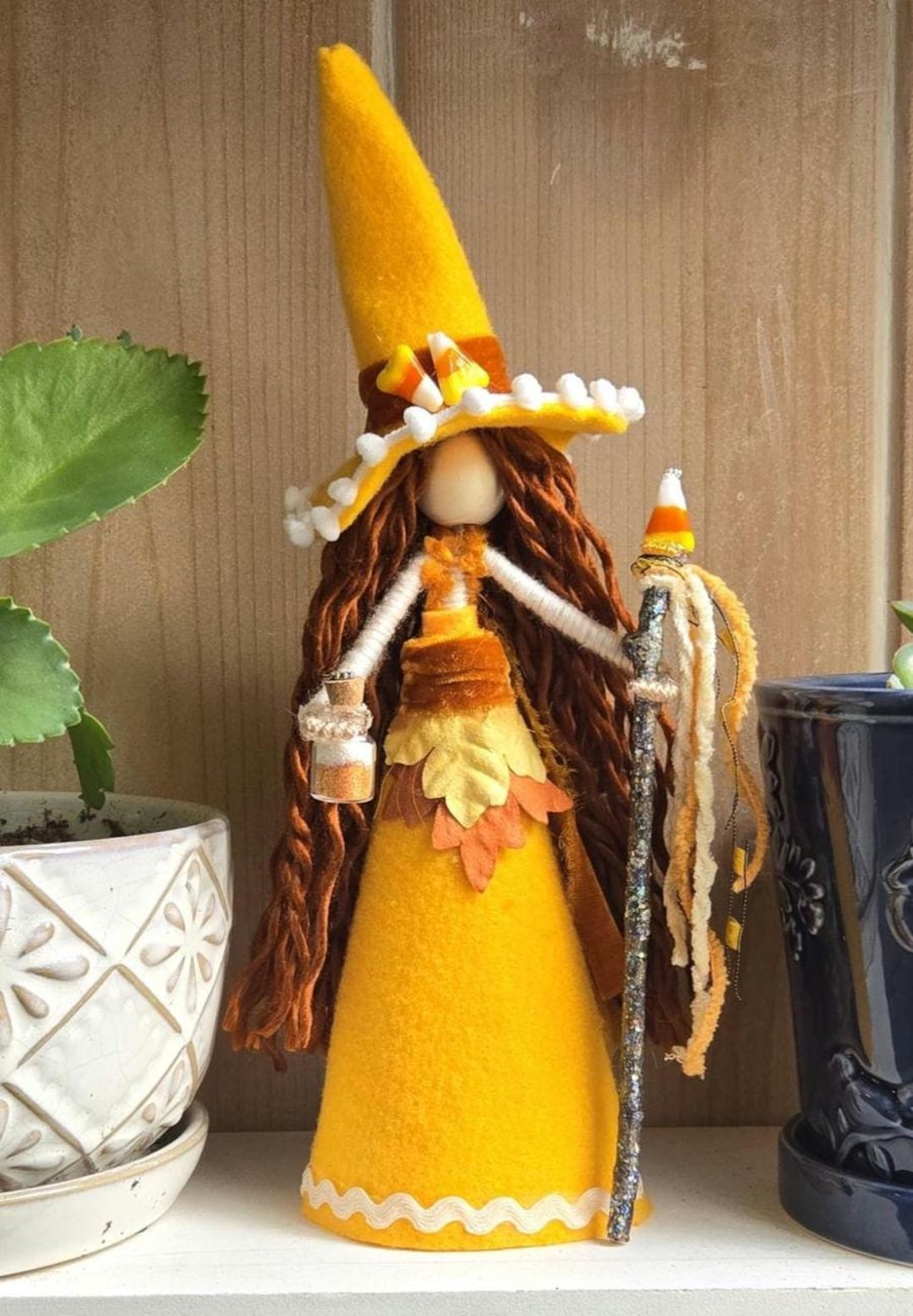 Candy Corn Witch - Etsy