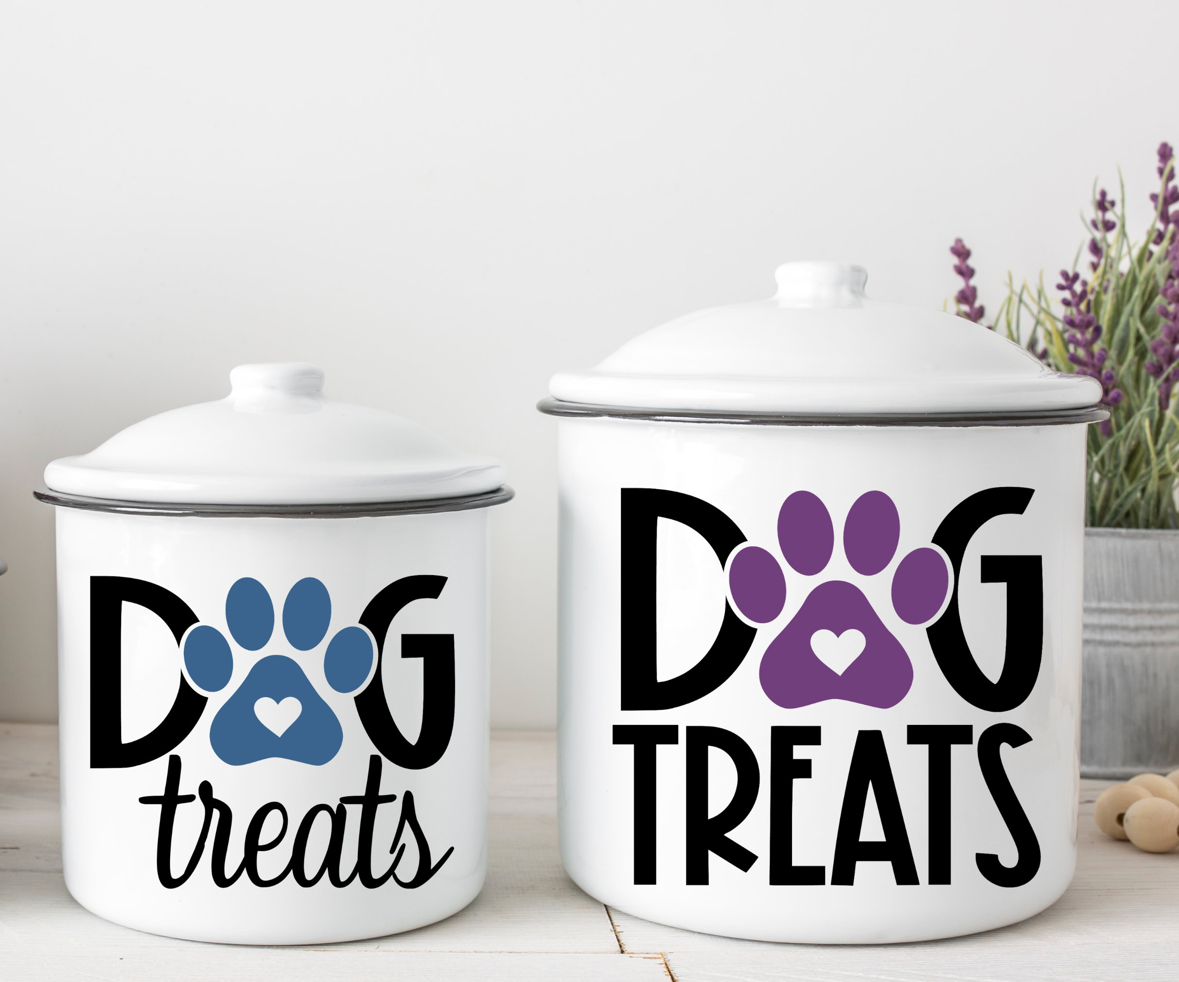 Dog Treat Decal, Treat Jar Decal, Treat Container Decal, Treats Decal, Custom Vinyl Decal