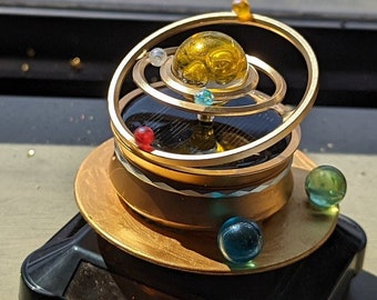 Solar Powered Orrery - Solar System - Planetary Movements - Planets - Sun - Moon - Space Gift - Stars - Orbit - Astronomy - Astrology