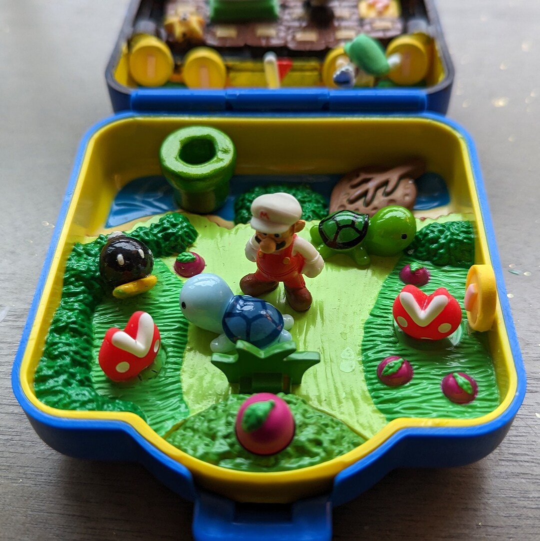 Pocket Mario Playset for Adults / Teens Micro Figures Etsy