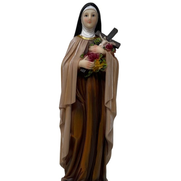 Teresa de Jesus | Saint Therese of Jesus 12 Inch Resin Statue Beautifully Made 2164352 Brand New