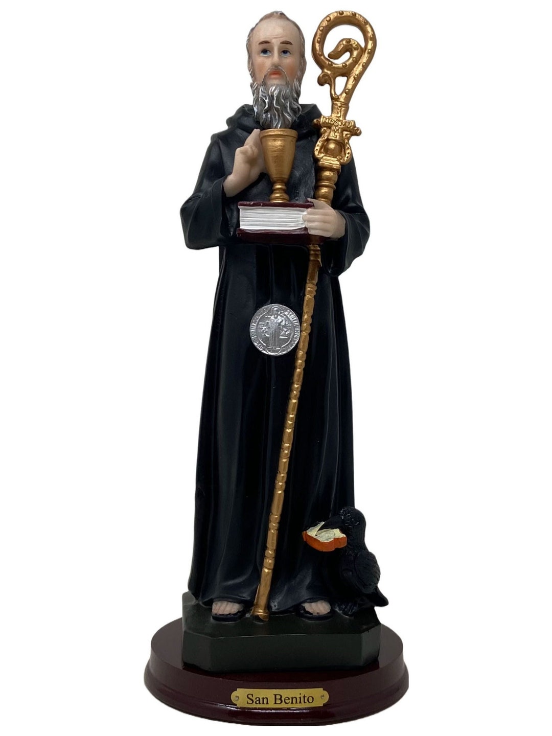 San Benito St. Benedict of Nursia Finely Finished 12 Inch - Etsy