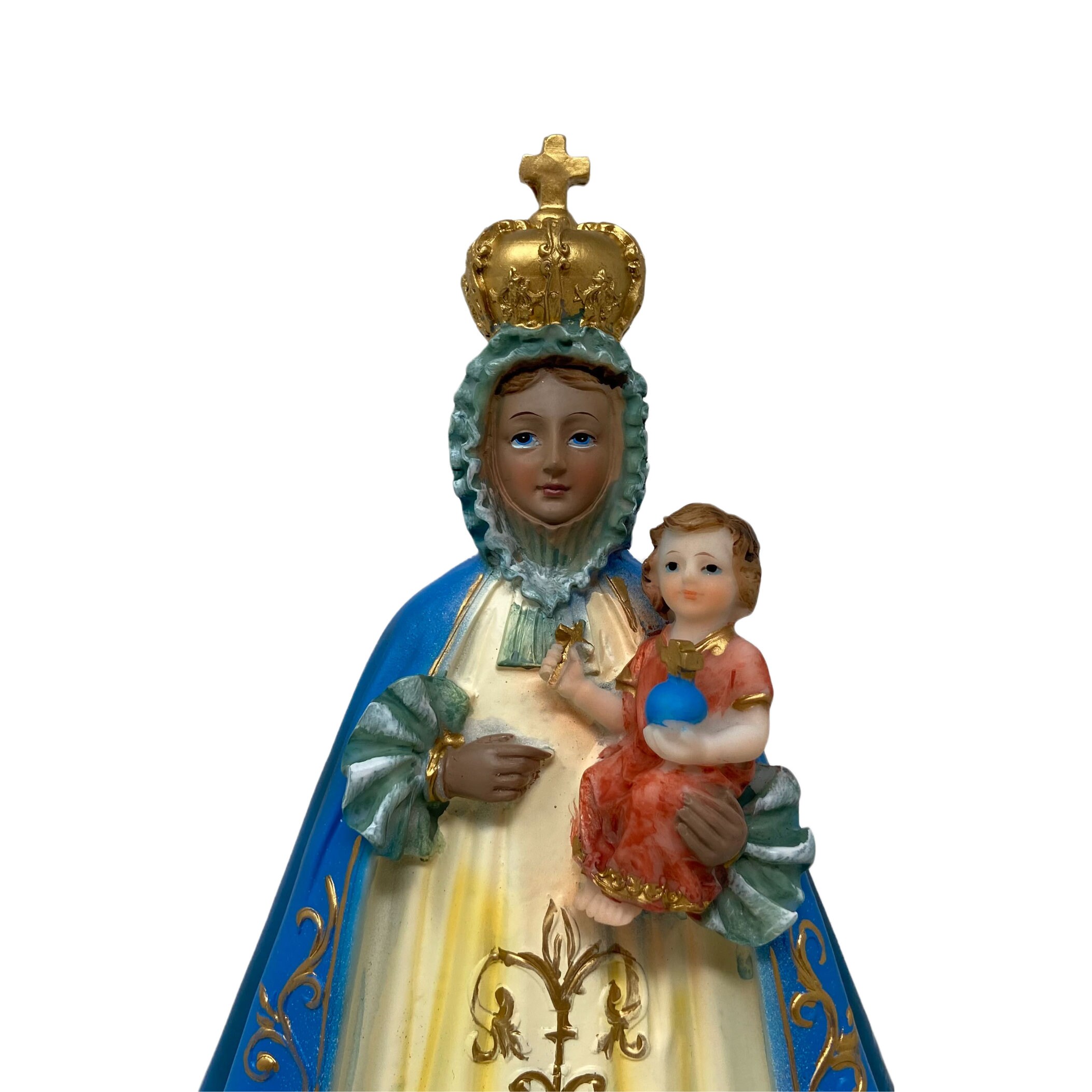 Virgen De La Regla Our Lady of Rule 12 Inch Resin Statue Etsy Norway