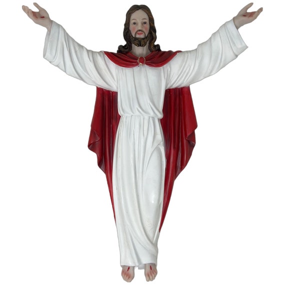 Jesus Resucitado Resurrection of Jesus Risen 20 Inch Resin - Etsy