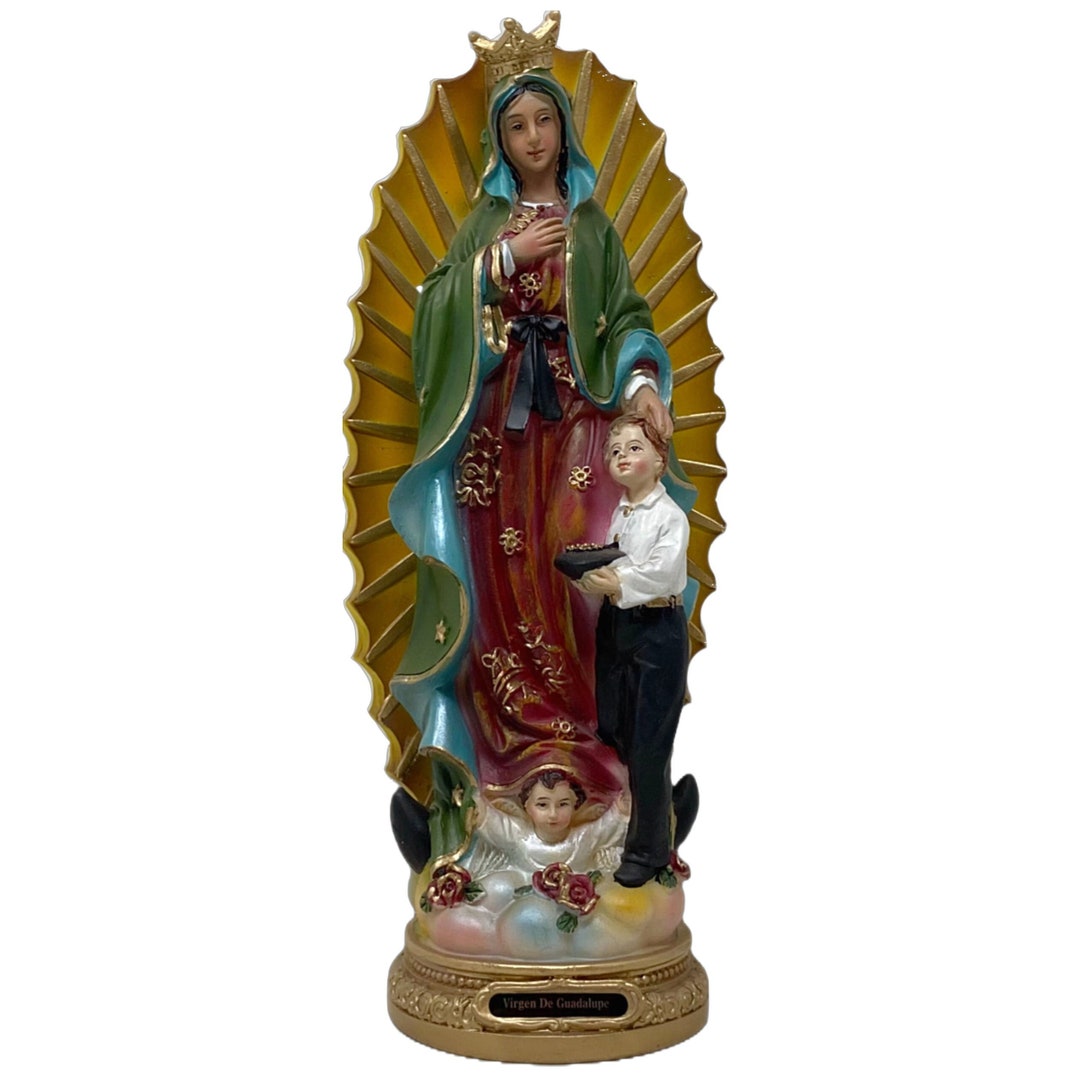 Virgen De Guadalupe Our Lady of Guadalupe With Child Inch Beautifully