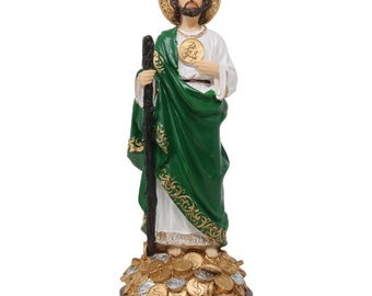 Saint Jude Statue Resin 14 Inches | Apostle of Hope & Beacon of Lasting Devotion | Other Sizes Available| 1556 New