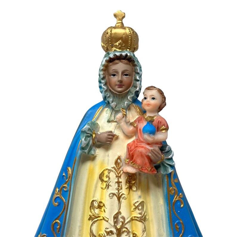 Virgen De La Regla Our Lady of Regla 9 Inch Resin Statue Etsy