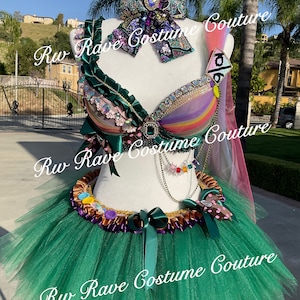The Mad Hatter Tutu ONLY/Festival clothing/Halloween costume/Rave outfit/EDC outfit