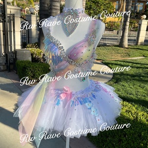 The Moonlight Unicorn Skirt&Tutu ONLY/Festival clothing/Halloween costume/Rave outfit/EDC outfit