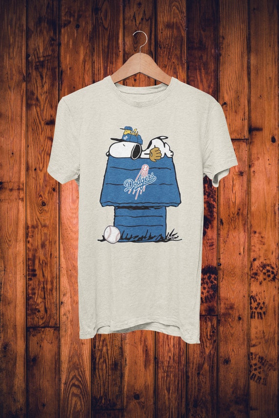 90s Style Snoopy Dodgers Tshirt - Etsy