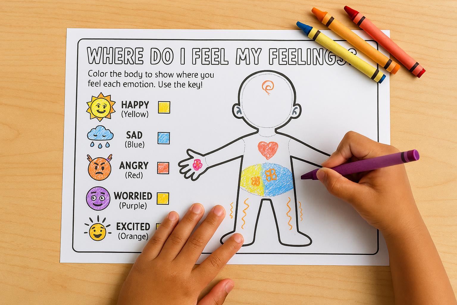 Emotions & Coping Skills Worksheet Bundle - Etsy Canada