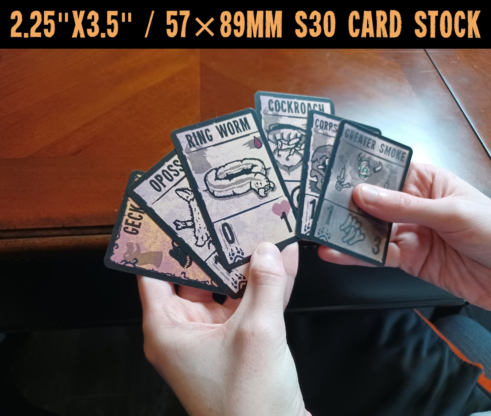 Inscryption card game irl