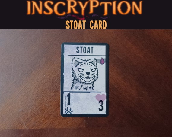 Inscryption cards - Etsy 日本