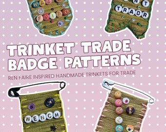 DIY Trinket Trade Badge Patterns