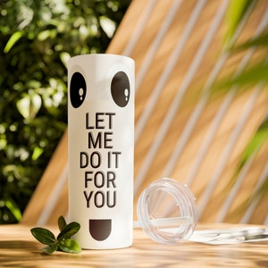 Laat me het voor je doen Borzoi Tumbler