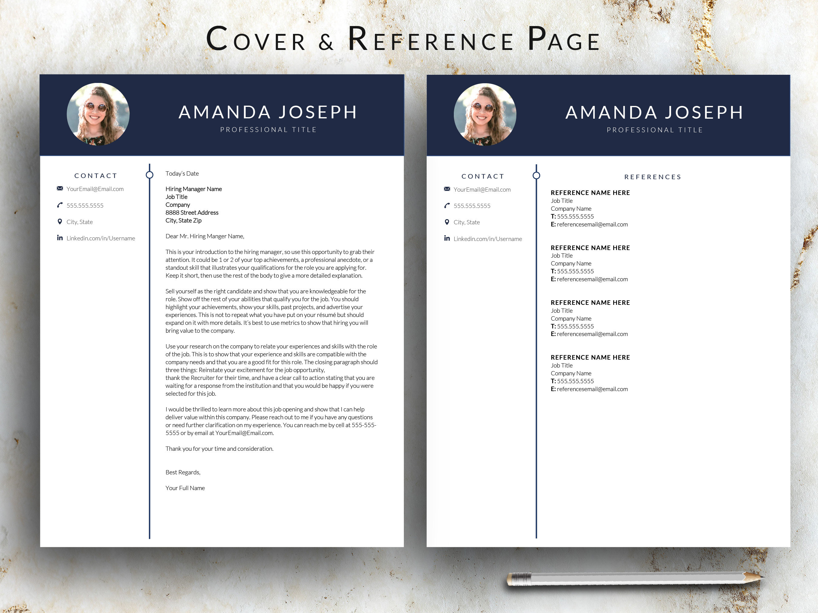Modern Resume Template 2024 Clean - Il Fullxfull.3737514270 Koi3 