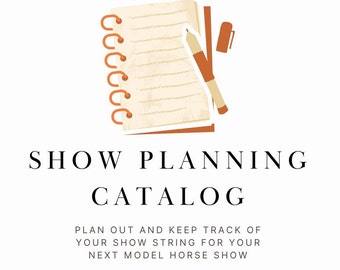 Show Planning Catalog- Downloadable Resource