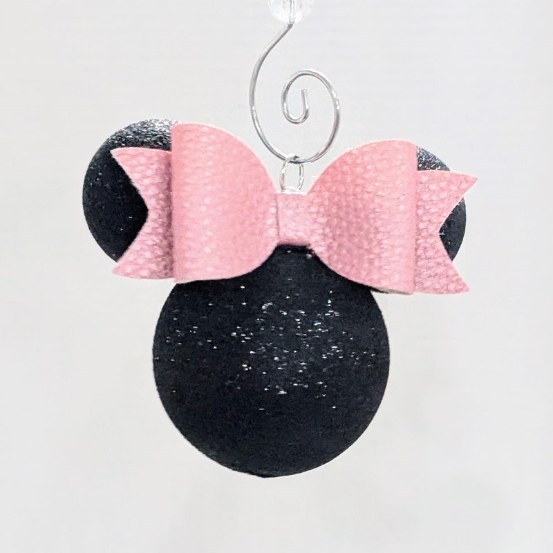 Minnie Mouse Ornament Etsy