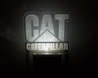 Luce notturna Caterpillar - presa a muro - automatica