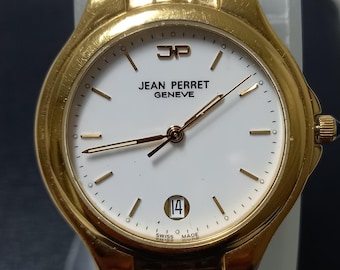 美品　JEAN　PERRET　ゴールドカラー　サファイヤガラス　レディース　時計 Jean Perret Geneva Vintage 17 Ruby Women's Watch | eBay