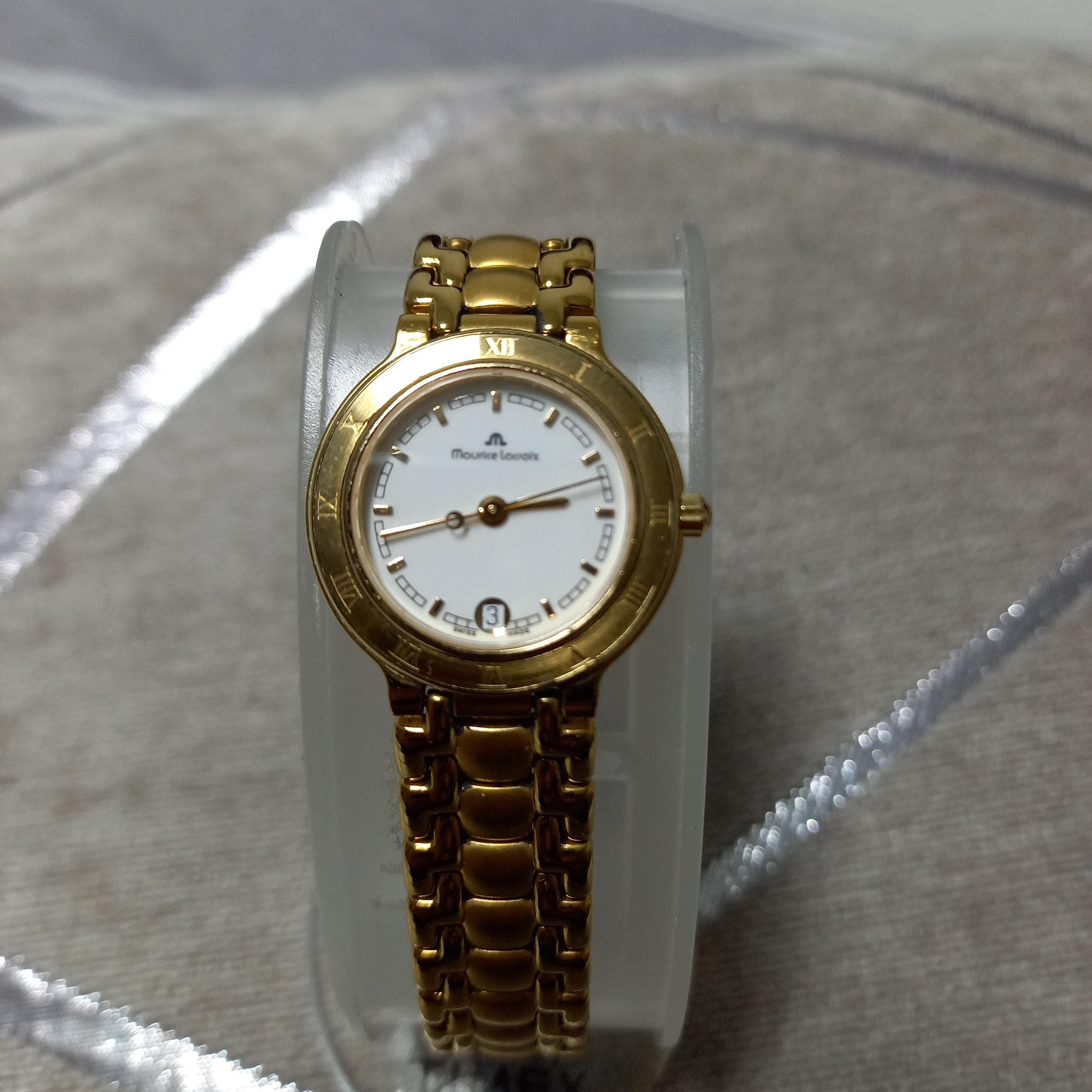 Maurice Lacroix Ladies Watch 75416. Gold Plated. - Etsy