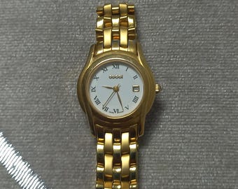 稼働 GUCCI 腕時計 5400L ゴールド ローマン デイト 3412 稼働 GUCCI 腕時計 5400L ゴールド ローマン デイト 3412｜Yahoo