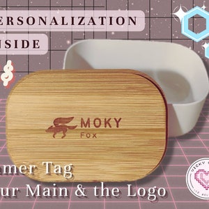 ADD ON - Personalization for Melee Bento - Gamer Tag, Main & their Logo