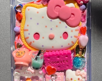 Decoden Handmade HK Kawaii Kitty IPhone 16  Phone Case