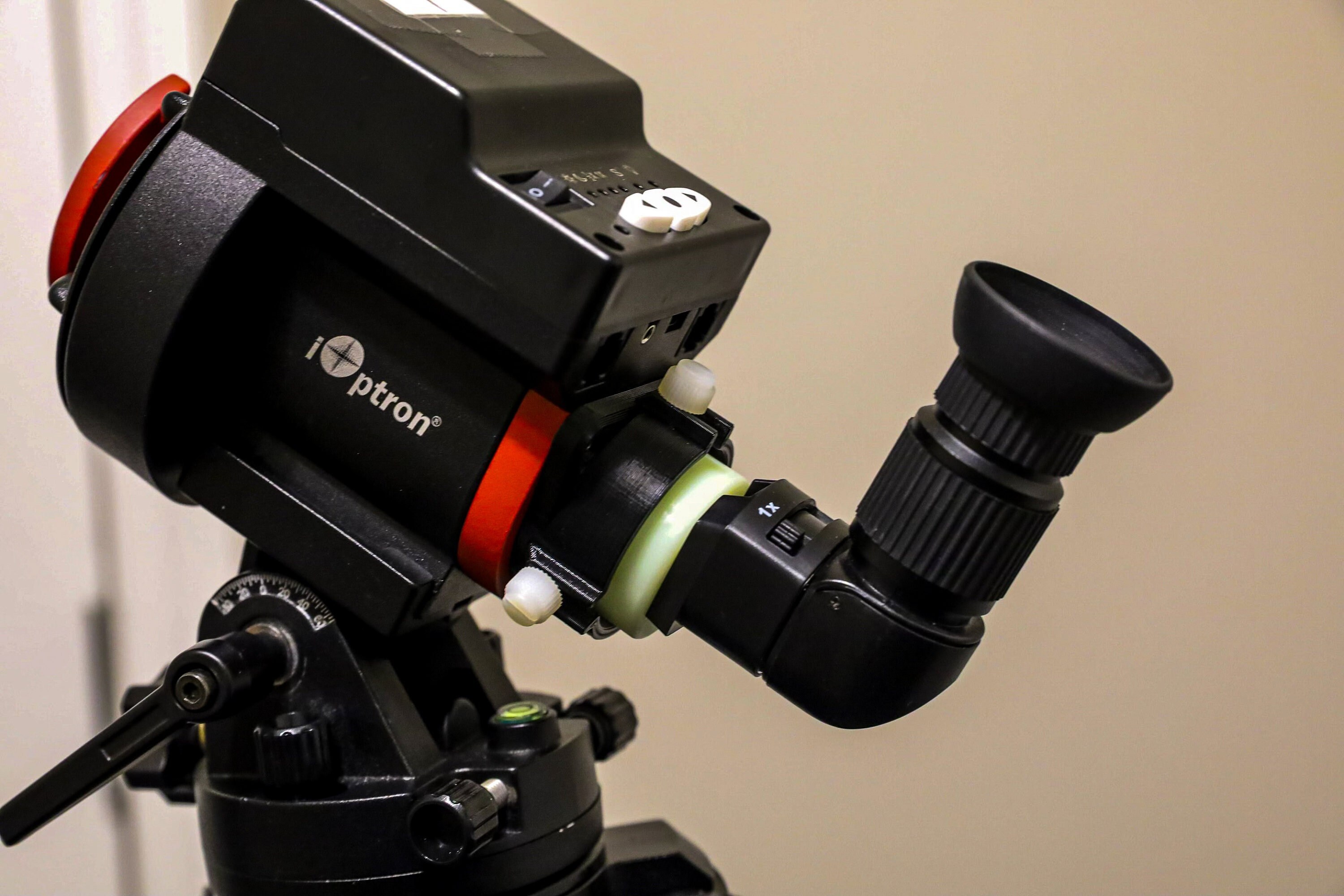 IOptron SkyGuider Pro ファインダースコープ 回転防止固定具マウント 