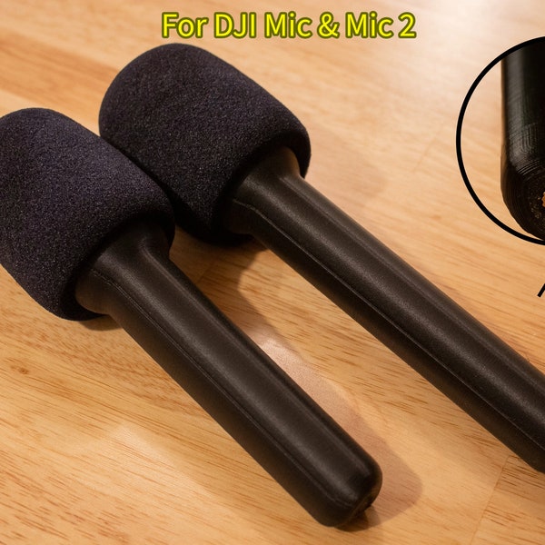 Poignée pour entretien DJI Mic Grip Support pour micro DJI 2