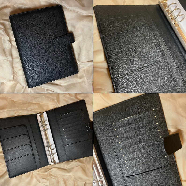 Built for You Folio Binders 6ring A5 Binders With Snap Closure, Card Holders, Pen Holder Etsy