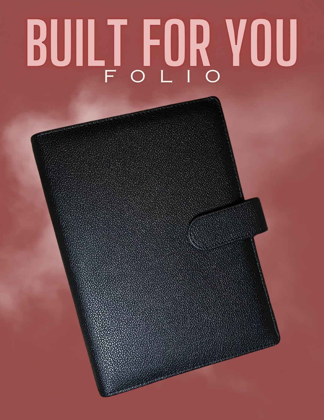 Built for You Folio Binders 6ring A5 Binders With Snap Closure, Card Holders, Pen Holder Etsy
