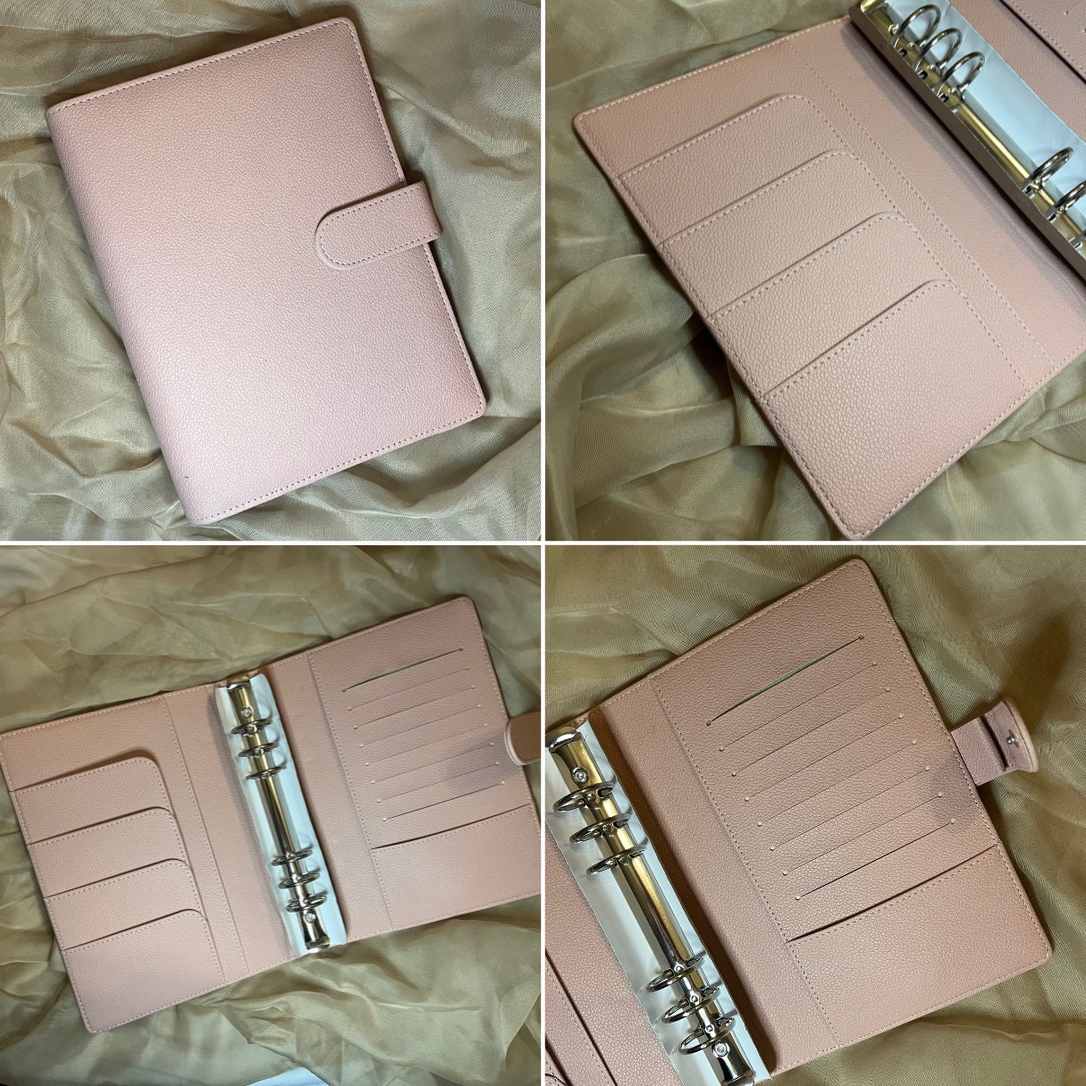 Built for You Folio Binders 6ring A5 Binders With Snap Closure, Card