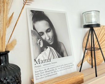 Personalisiertes Bild auf  Acrylglas | Geschenkidee | Geschenk Muttertag | Geschenkidee Papa | Fotogeschenke Mutter | Muttertag | Vatertag