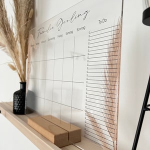 Wandkings Wochenplan Aus Whiteboardfolie – Abwischbar, 60x40 Cm | Motiv-Whiteboard Für Kinderzimmer, Büro