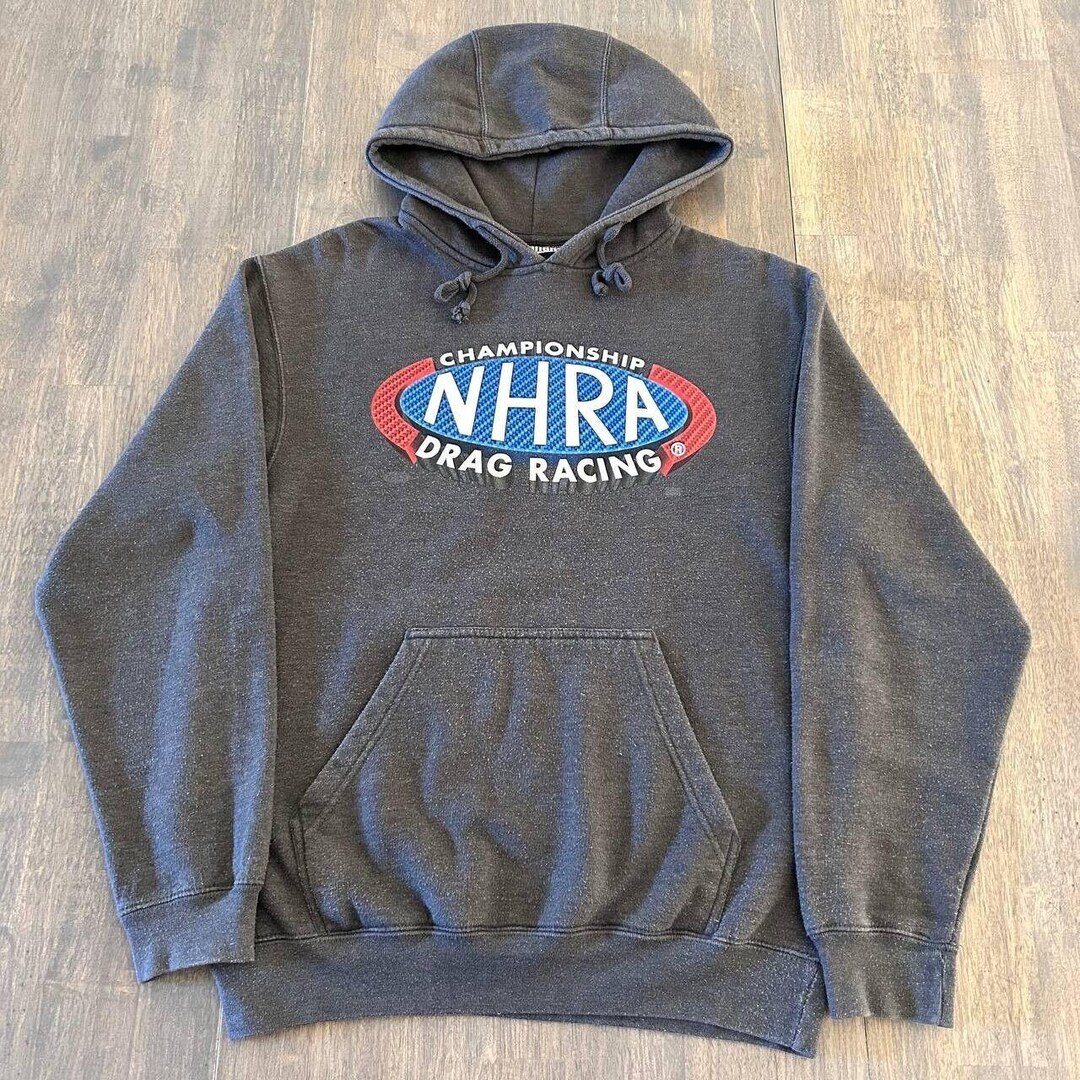 Drag Racing Made In USA Midweight Hooded Sweatshirt