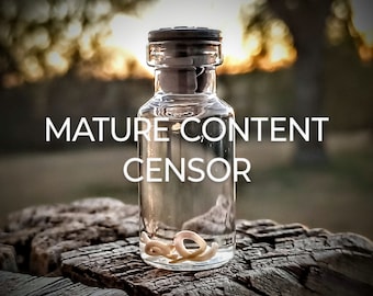 DeathTaxUSA • #27 - Real Animal Mammal Roundworms Lot | Round Worms Worm Roundworm | Spirit Curio Curiosity Oddities | Taxidermy Specimen