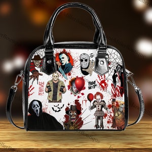 Halloween Leather Handbag, Michael Myers Handbag, Horror Movie ...