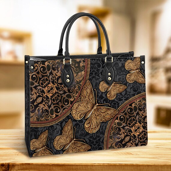 Custom leather outlet purses