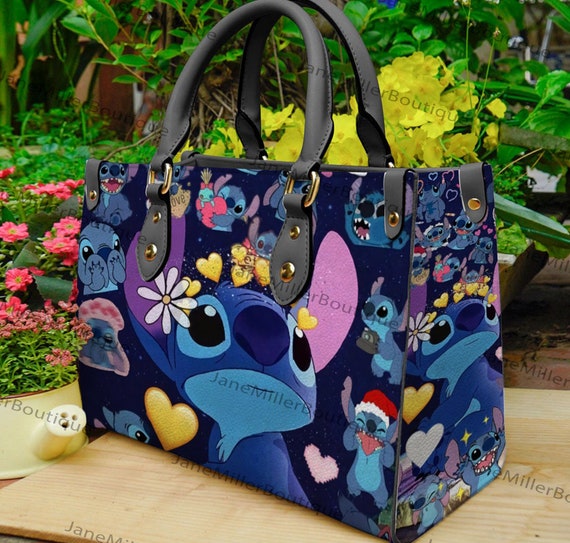 Bolso de cuero Stitch Disney, Bolso Stitch Lover, Bolso de cuero  personalizado, Bolso de mujer, Bolso personalizado, Bolsa de compras, Bolso  hecho a mano -  España