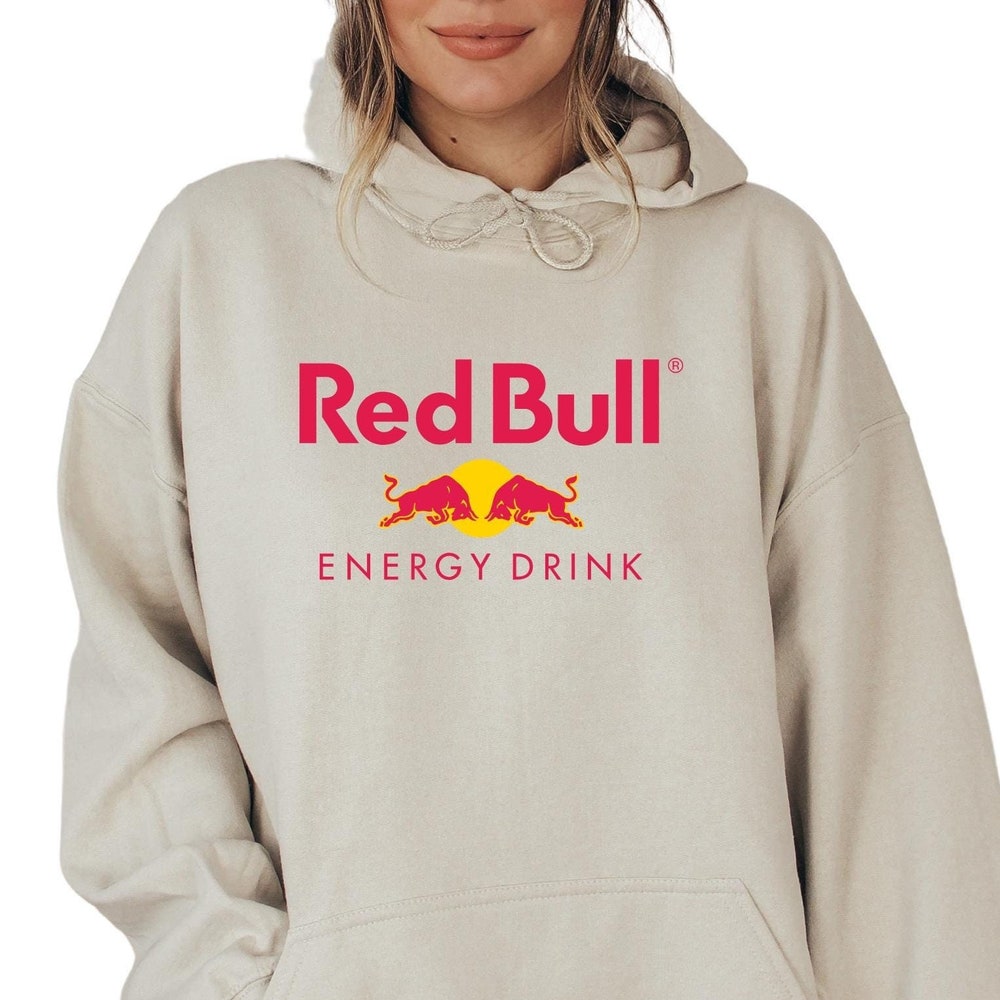 Red Bull Energy Drink Hoodie, Gift For Red Bull Lover, Red Bull Energy Drink Lover Hoodie, Red Bull Gift, Red Bull Logo Sweatshirt, D38 New Hoodie