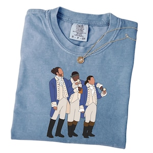 Hamilton American Legacy Comfort Colors® Shirt, Founding Father Musical Tee, Broadway Icon Tribute Tee, Revolutionary Theater Character Tee