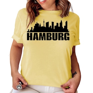 Hamburg Youth Shirt, Hamburg Skyline Sweatshirt, Family Matching Shirt, Hamburg Baby Onesie®, Hamburg Summer Vacation Shirt, S3598