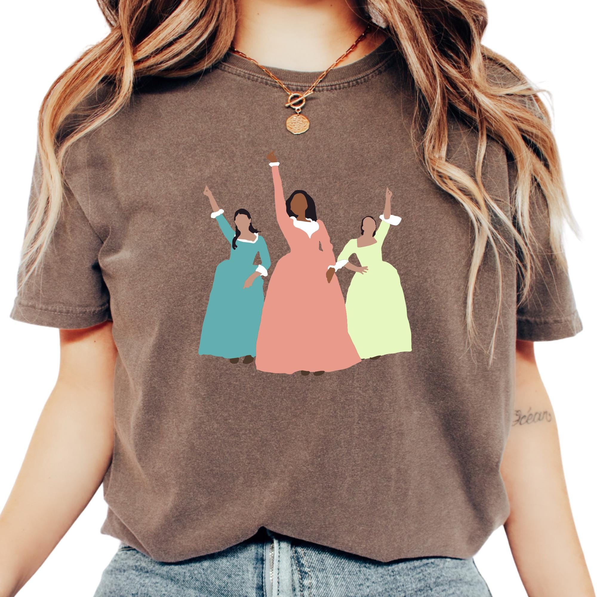 Eliza Hamilton Hamilton Schuyler Sisters T Shirt The Schuyler