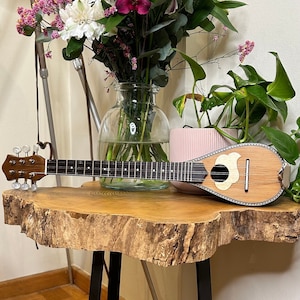 Handmade 6-String Baglamas | Greek Traditional Music Instrument for Rebetiko Music