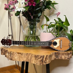 Handmade 6-String Baglamas | Greek Traditional Music Instrument for Rebetiko Music