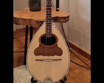 Handmade Greek Bouzouki: 6-String Rebetiko Instrument